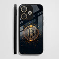 Oppo A5 Pro 5G Premium Acrylic Shockproof Glass Back Case (Bitcoin Armor)