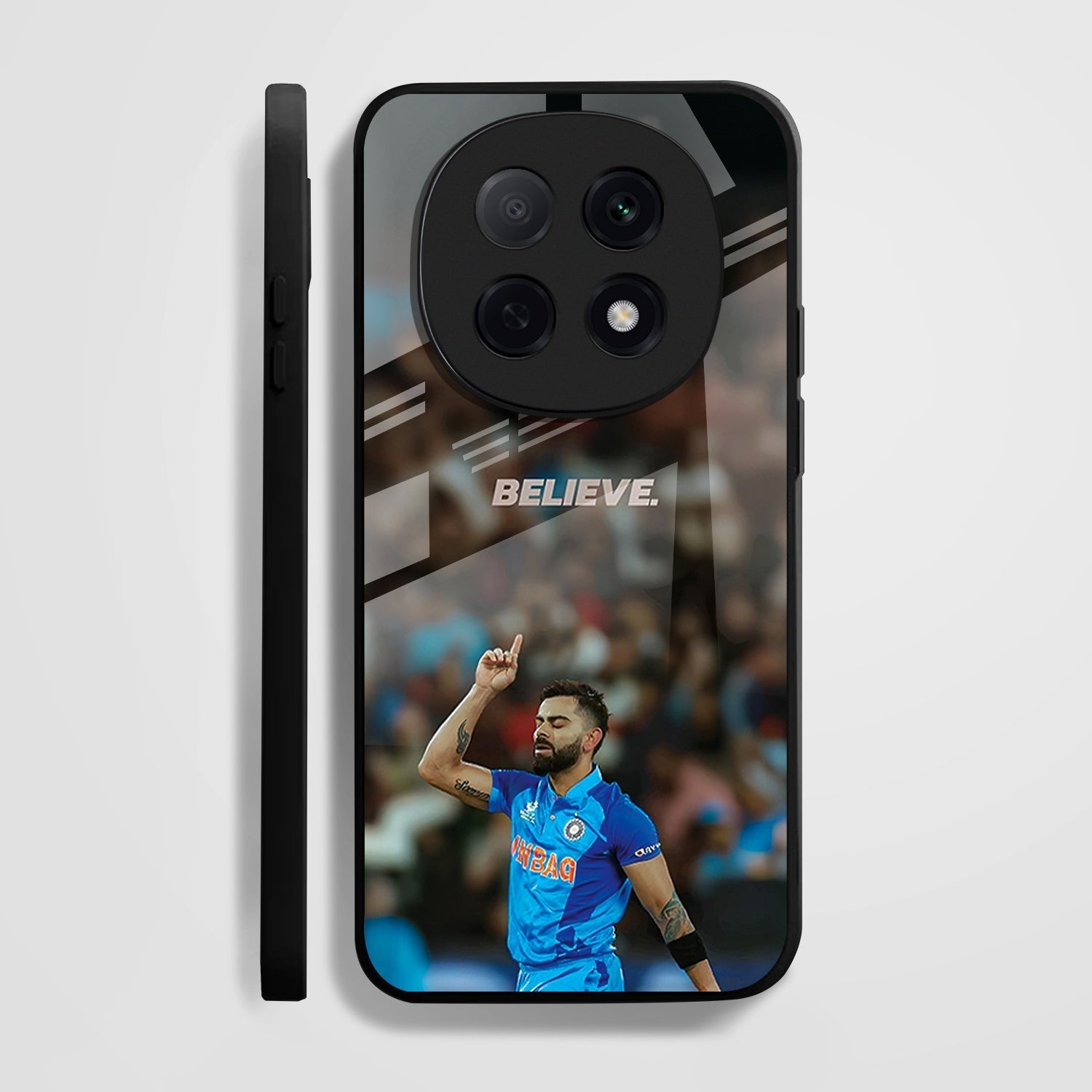 OPPO F29 Pro 5G Premium Acrylic Shockproof Glass Back Case (Virat Kohli)