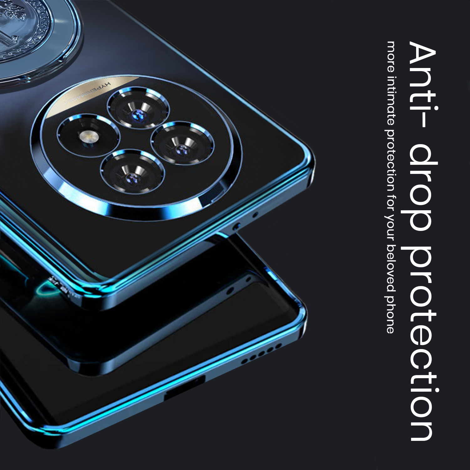 Realme 13 Pro+ Electroplating Billion Wheel Case