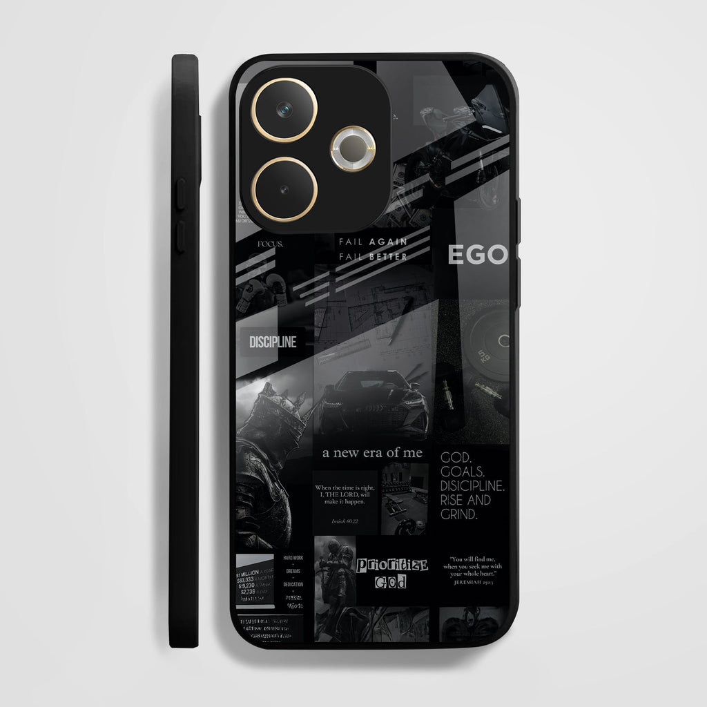 Oppo A5 Pro 5G Premium Acrylic Shockproof Glass Back Case (New Era)