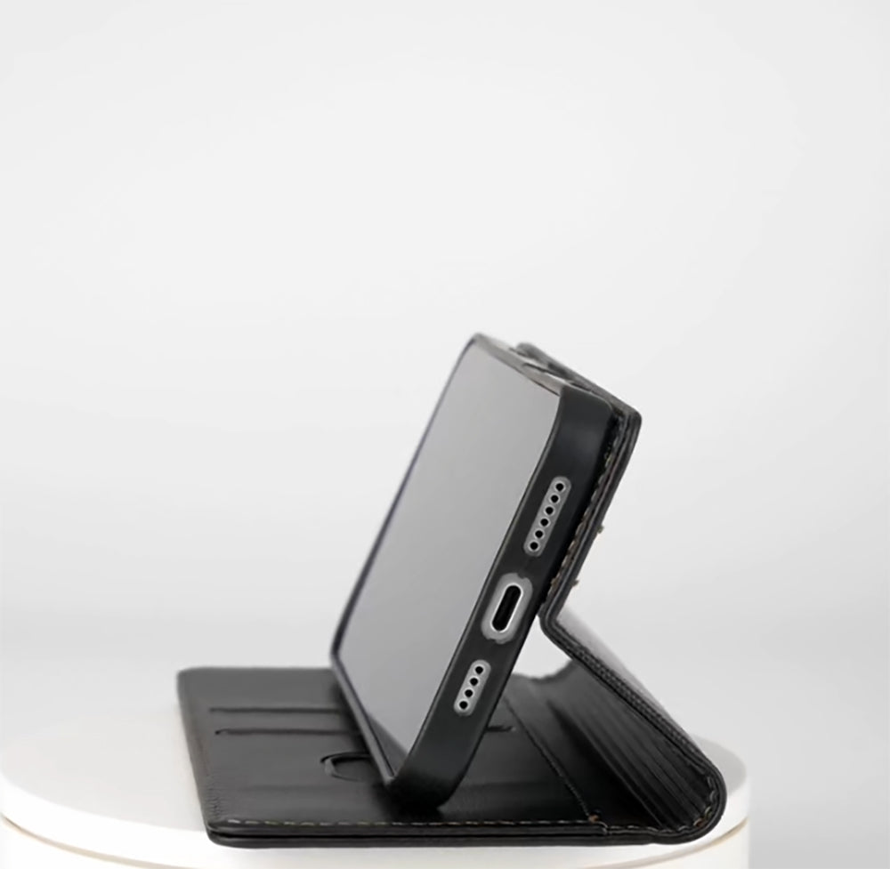 Vintage-style flip case for Motorola Edge 60 Fusion 5G in PU leather