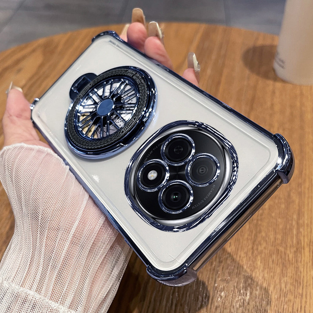 Oppo F29 Pro 5G Premium Stress Buster Wheel Rotating Shockproof Airbags Case