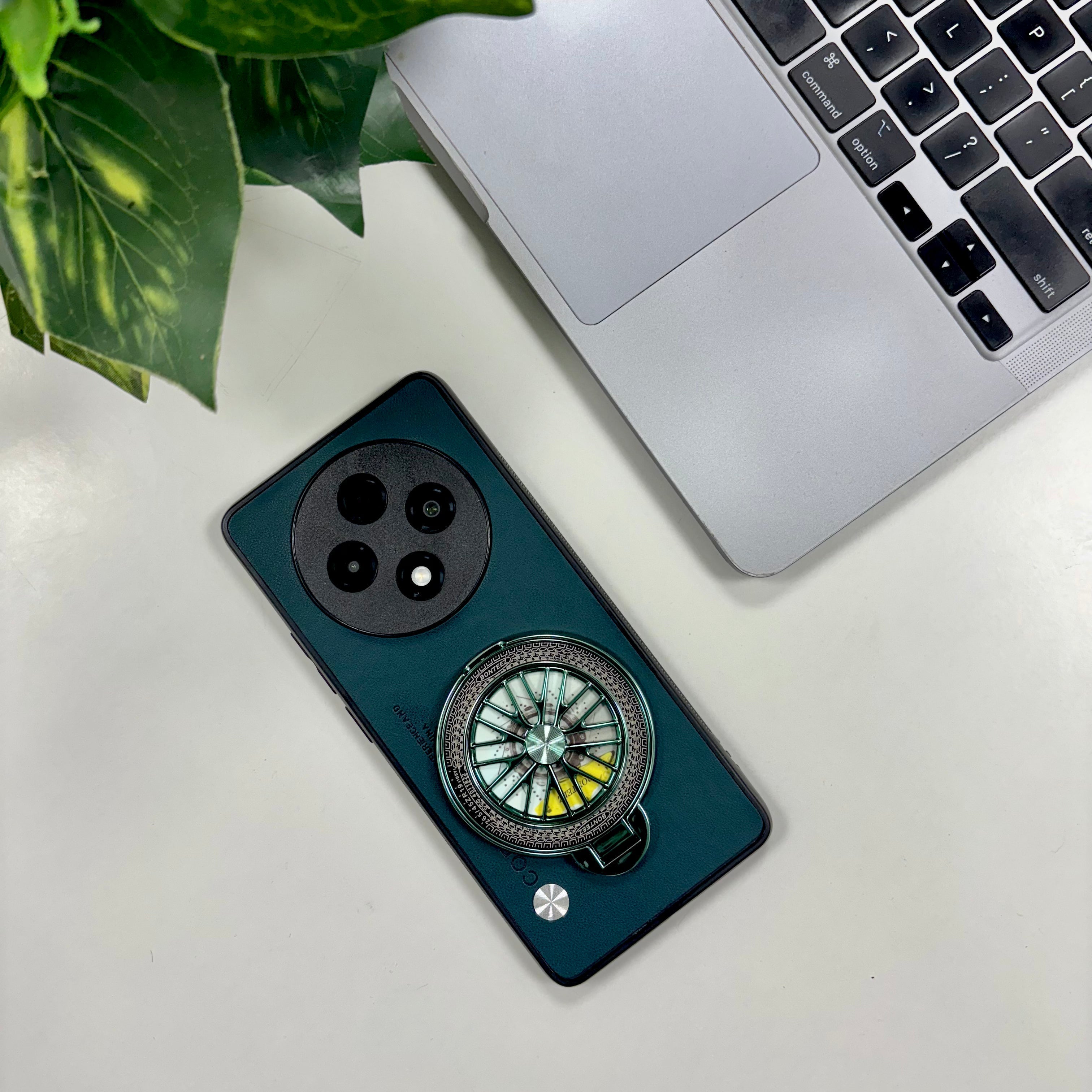 Oppo F27 Pro+ 5G Best Selling Stress Buster Wheel Soft Vegan Scratch Resistant Back Case