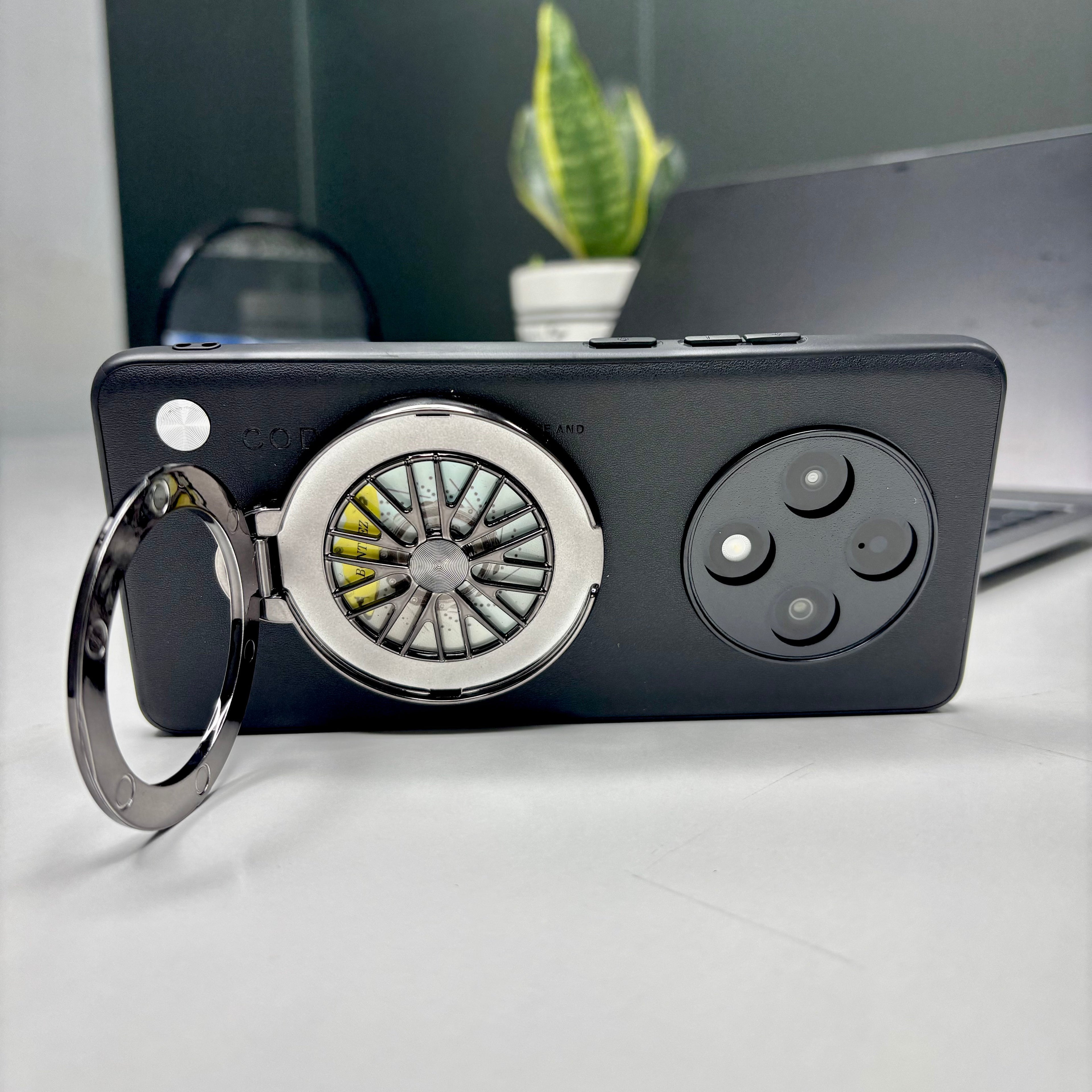 Oppo F27 Pro+ 5G Best Selling Stress Buster Wheel Soft Vegan Scratch Resistant Back Case