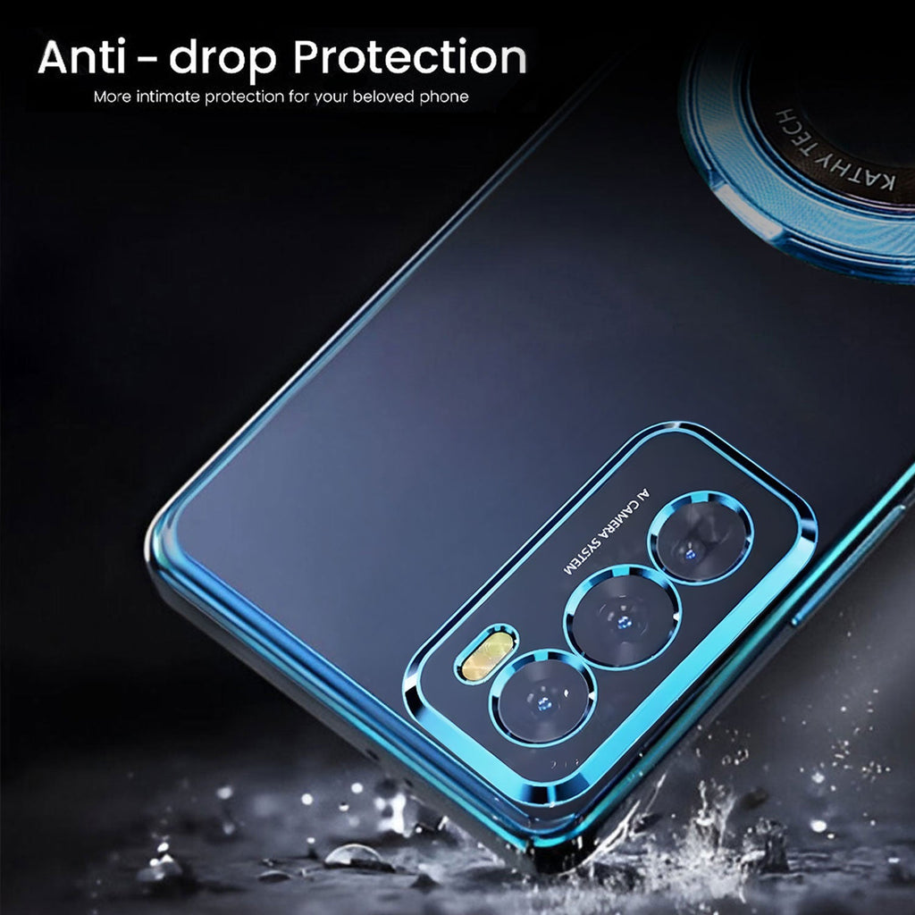 Oppo Reno 12 Pro 5G Magnifier Electroplating Case