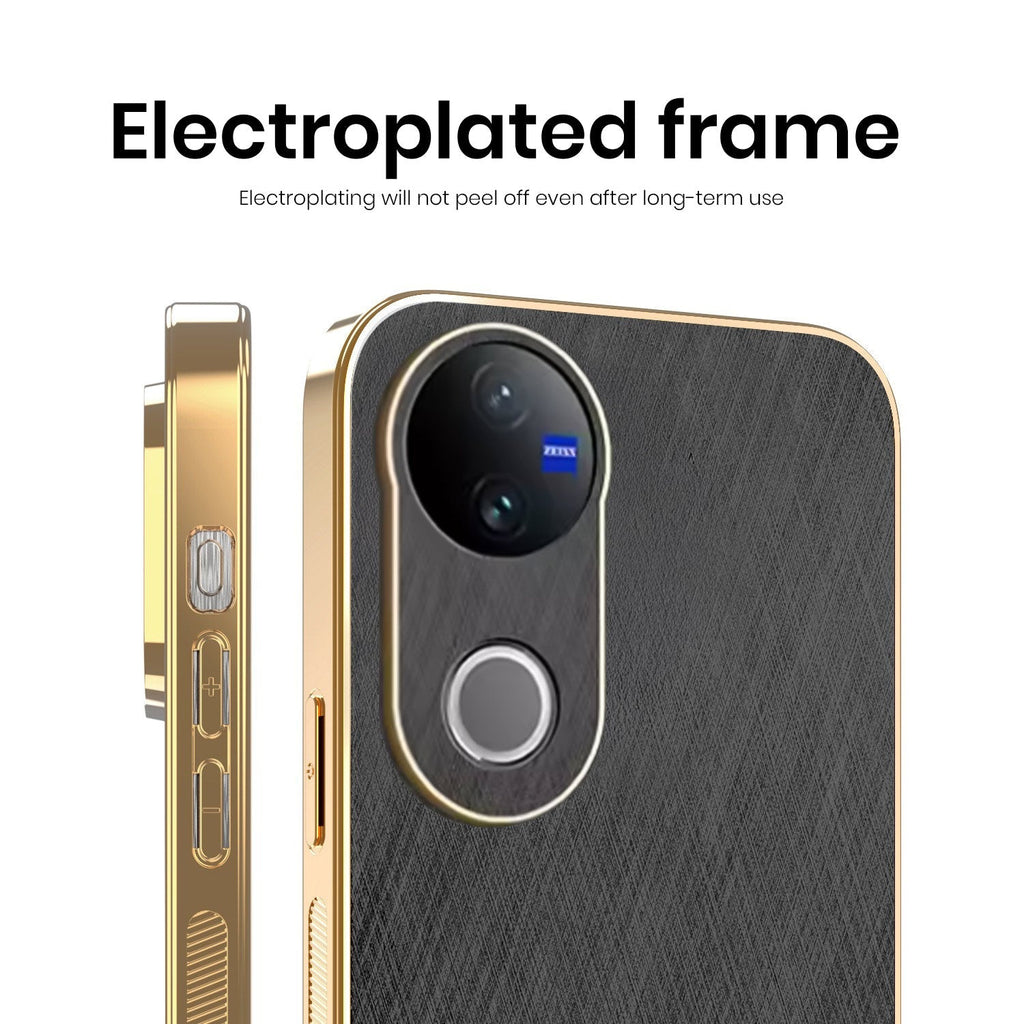 Vivo V50 5G Electroplated Frame Back Case