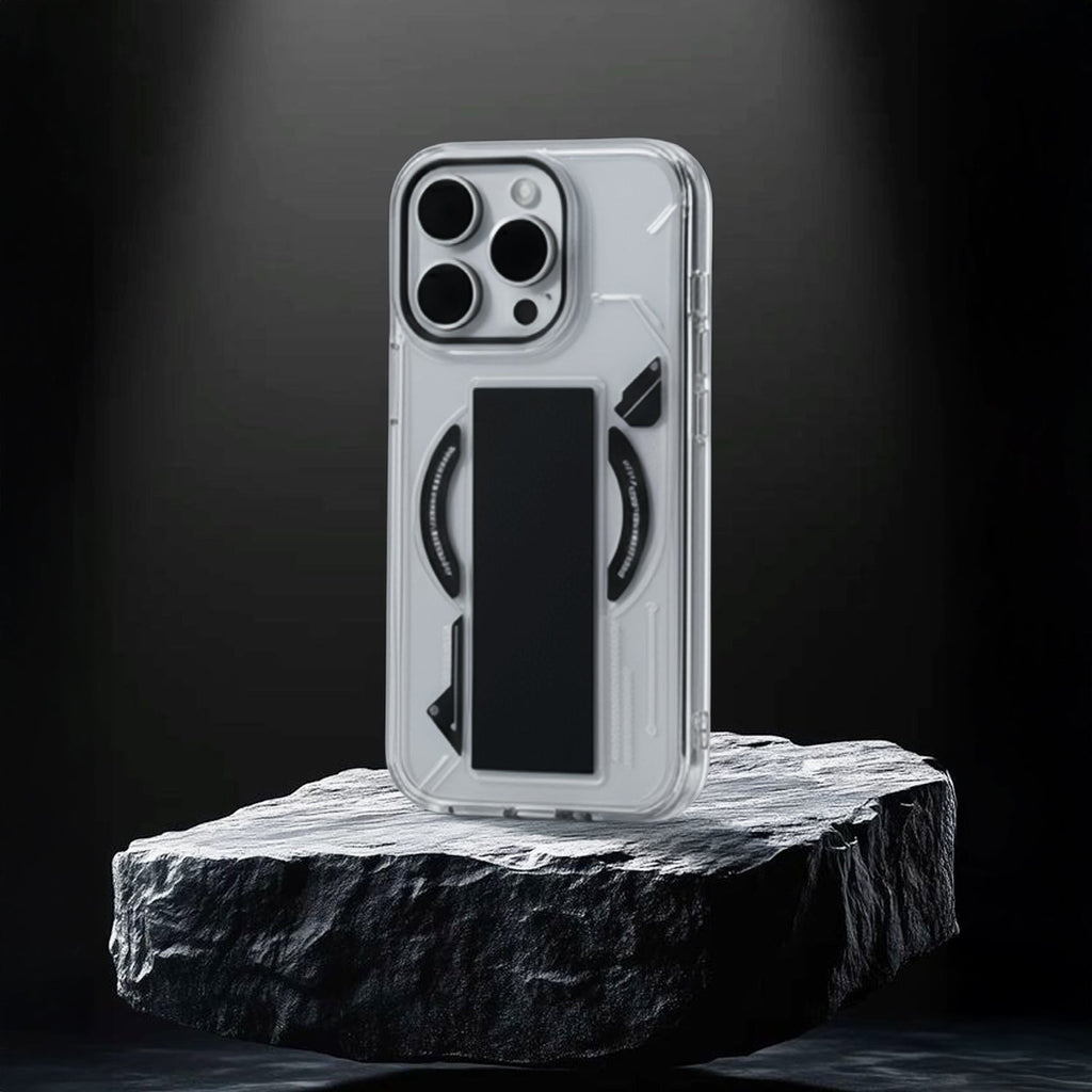 iPhone 16 Pro & 16 Pro Max Exquisite Stripe Stand Magsafe Case