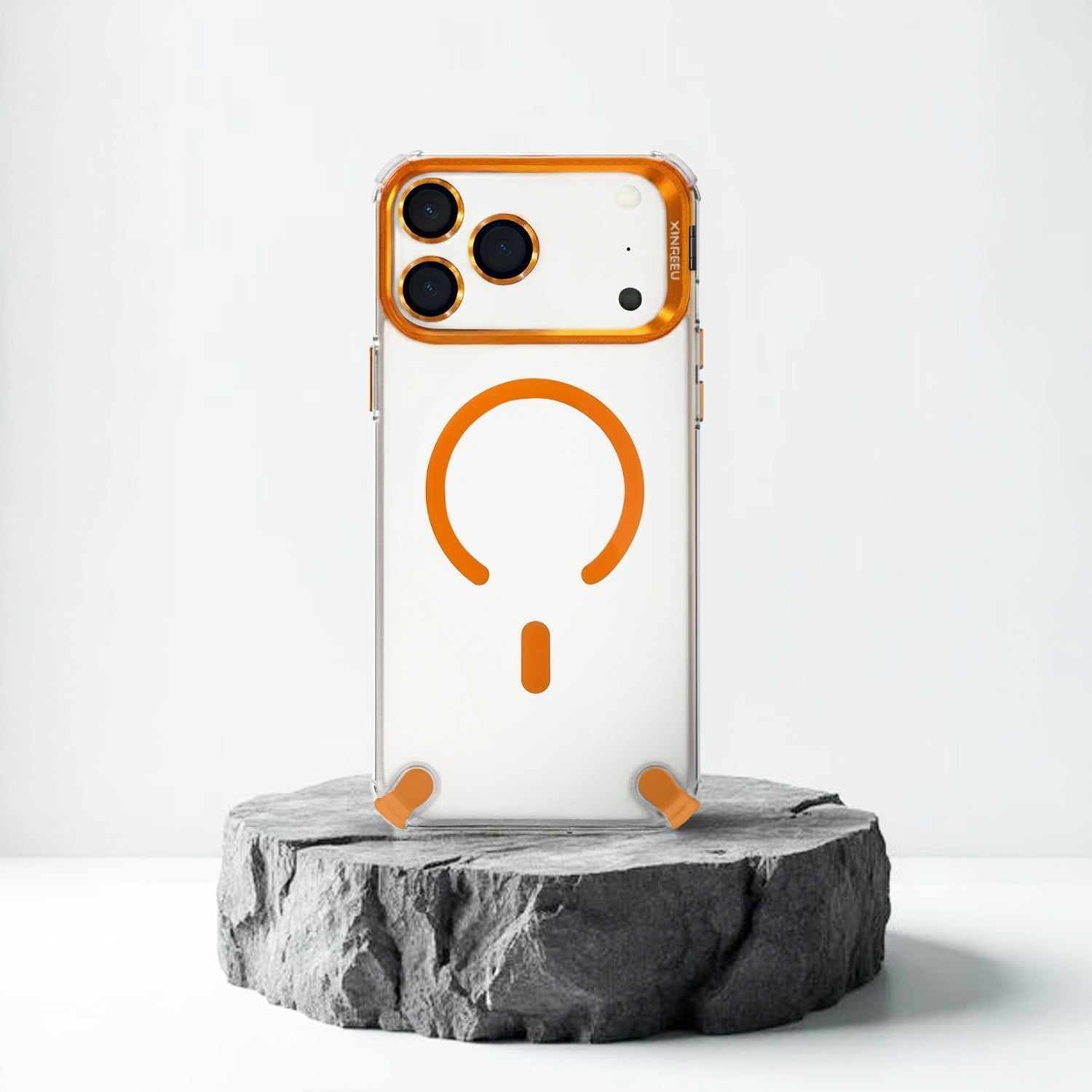 iPhone 17 Pro & 17 Pro Max Four Corner Impact Proof Transparent Magsafe Case