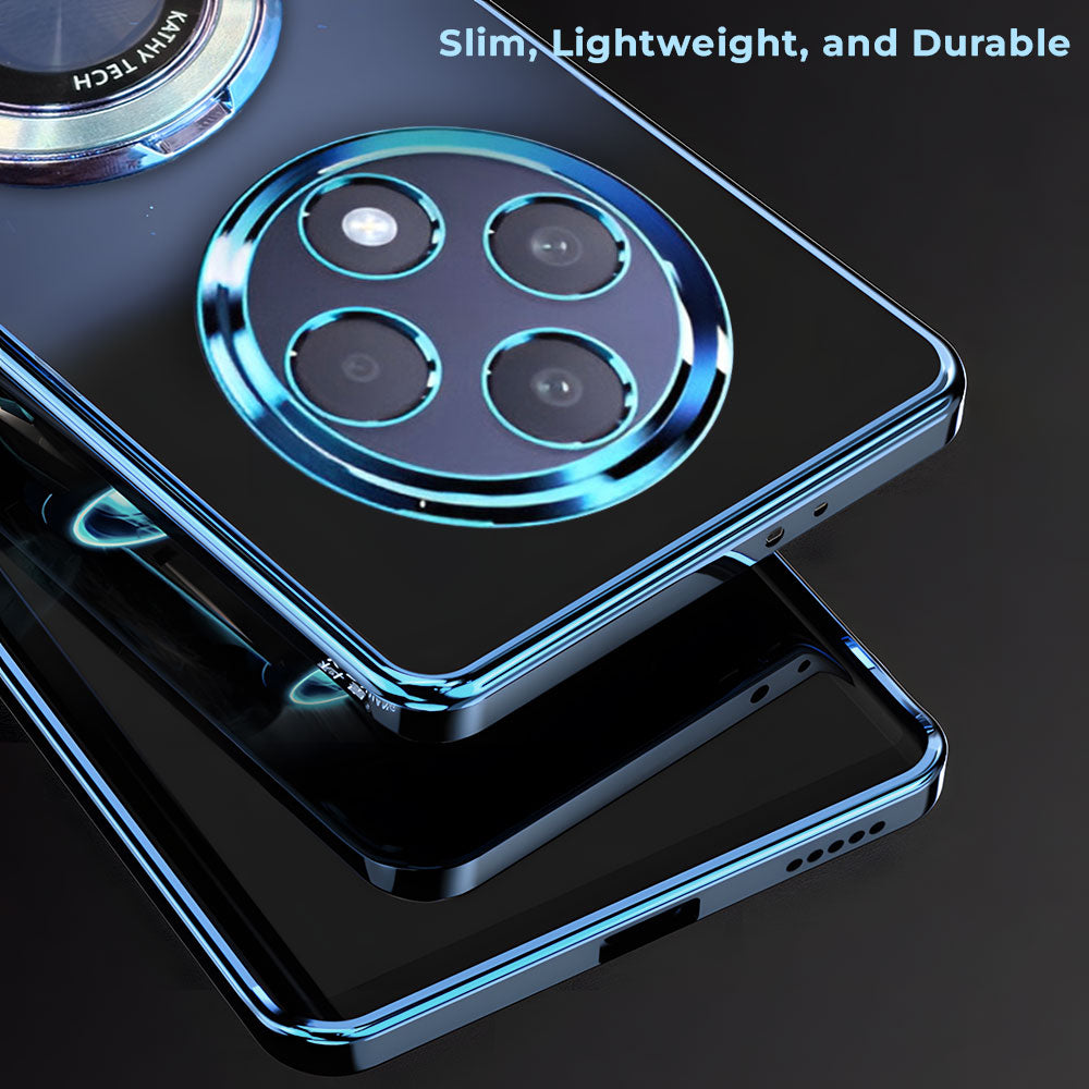 Oppo Reno 12F 5G Magnifier Electroplating Case