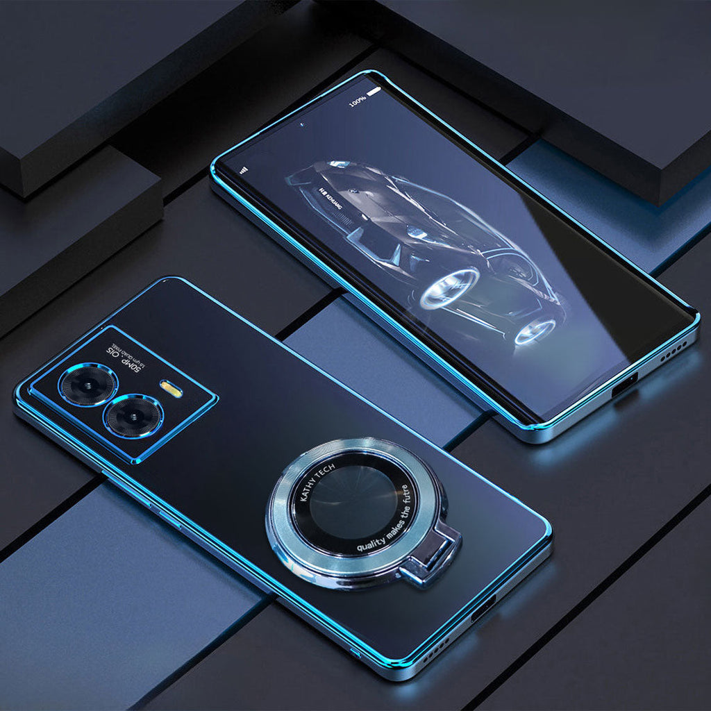 Motorola Edge 50 Fusion 5G Magnifier Electroplating Case